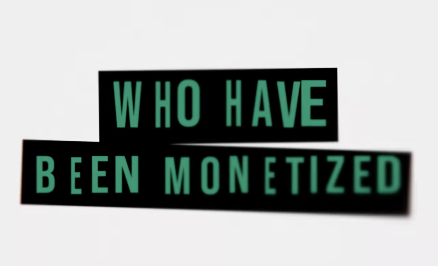 Video artwork for Monetized (Lyric Video) - Indrid Coald