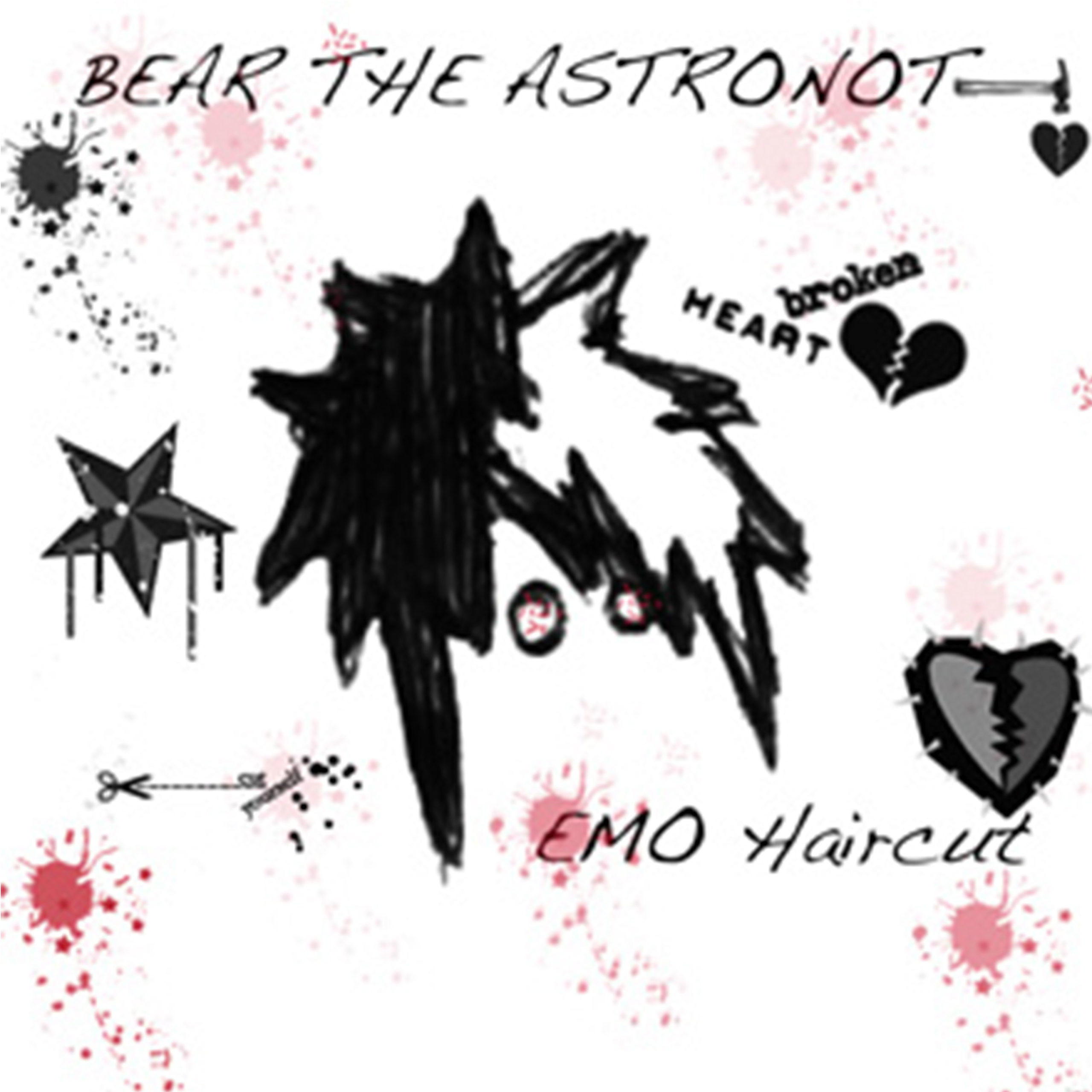Emo-Haircut-Album-Cover-Bear-the-Astronot3000