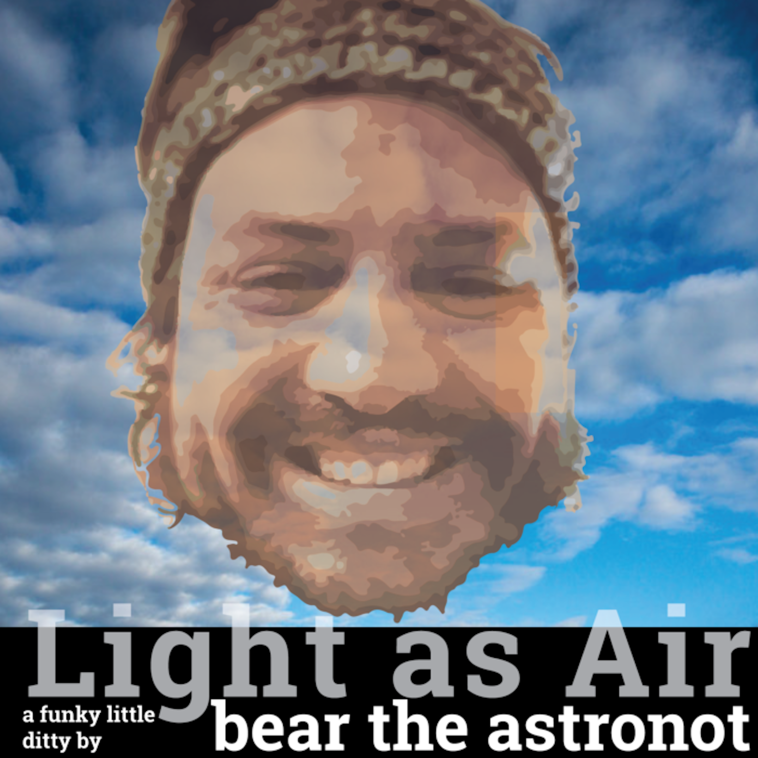 Light as Air Album Cover Bear the Astronot