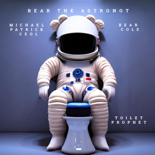 Toilet-Prophet-Cover-Bear the Astronot, Bear Cole, Michael Patrick Ceol